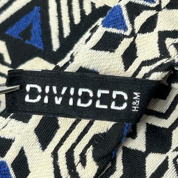 VTG 8 Divided 80s Skirt Mini Women Sz4 Native American Print Artsy Sturdy Cream - Picture 3 of 9